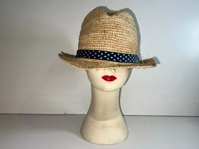 Fat Face Women's Visor Paper Beach Holiday Summer Sun Hat Uk Size One Ols-ht030 • £25