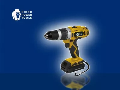 Rhino Power Tools 18v Cordless Combi Drill/Hammer/Fast Charge/Li-ion Battery  • £24.99