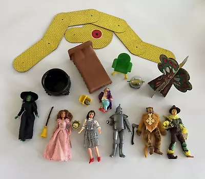Mixed Lot Of MEGO 1970's WIZARD OF OZ Munchkin Mayor Witch Cauldron Bed PLZ READ • $129.99