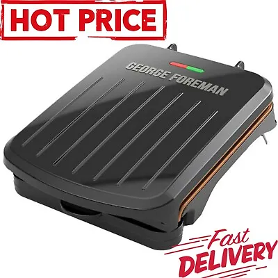 $22.99 • Buy George Foreman 2-Serving Classic Plate Electric Indoor Grill And Panini Press