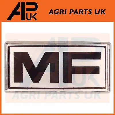 £9.49 • Buy Front Grill Badge MF For Massey Ferguson 240 265 275 290 675 690 698 699 Tractor