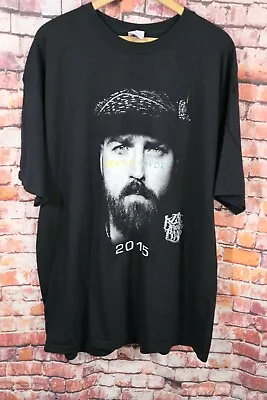 Zac Brown Band 2015 Concert Tour Jekyll Hyde Black Shirt Size 2XL Country Rock  • $12.99