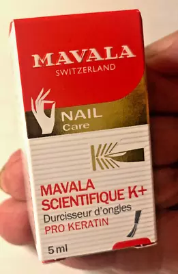 Mavala Switzerland Scientifique K+ Nail Hardener Pro Keratin 5ml • $31.99