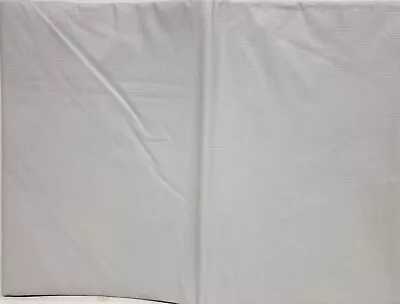 Peva Vinyl Flannel Back Tablecloth 52 X90  Oblong GREY/SILVER COLOR 21BH • $13.99