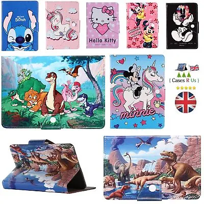 Kids Tablet Case For Children Tab Standup Protective 7  8  10  Themed Baby Cover • £15.99