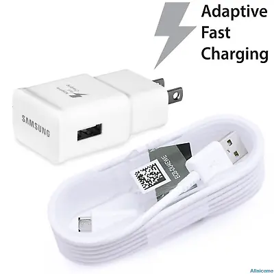 NEW Samsung EP-TA20JWE Fast Adaptive Wall Charger With +MICRO Data Cable - White • $7.99