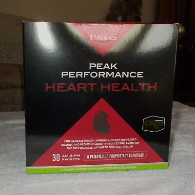 Melaleuca Mens  Womens 50+ Peak Performance Heart Health Longevity 60 Pack 03/22 • $49.99