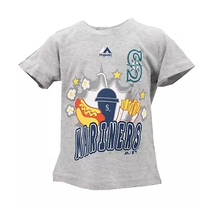 Seattle Mariners Official MLB Majestic Infant Toddler Size T-Shirt New With Tags • $12.95