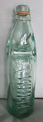 R Whites (Dobson) Lemonade Codd Bottle Marble Glass Ball Stopper • £15