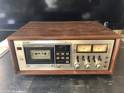 Teac A-700 - Rare Vintage Stereo Cassette Deck Recorder Mint Condition Serviced • $599