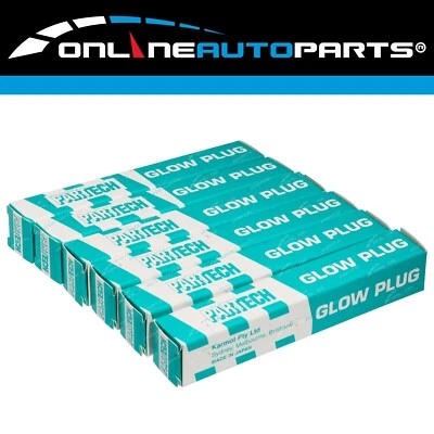 Set Of 6 Glow Plugs 6 Volt For Landcruiser HJ75 4.0L 2H Diesel Engine 1984~1988 • $39.95
