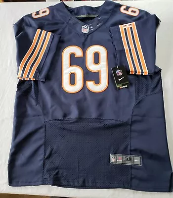 Chicago Bears Jared Allen #69 NIKE On Field  STITCHED NEW Size 56 • $69.95