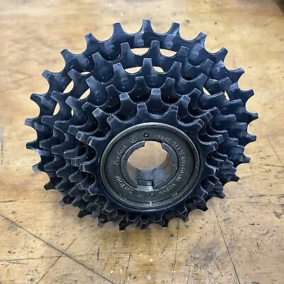 Vintage Suntour Perfect 6 Speed 14-28 Tooth 2 Prong Freewheel  • $19.99