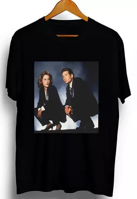 X-Files Scully & Mulder T-Shirt X Files T-Shirt TE4409 • $16.99