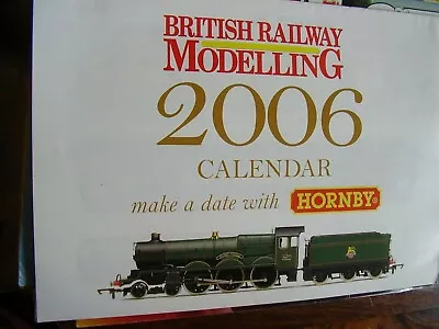 British Railway Modelling Calendar 2006 Hornby Rail  • £6