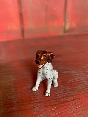 Miniature Hand-Painted Porcelain German Pointer Dog 28351 • $16