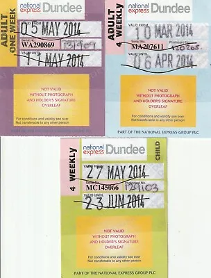 £2 • Buy Card Tickets. National Express Dundee. 3 Tickets.