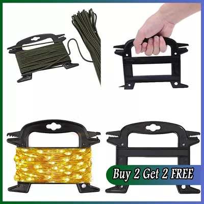 £3.16 • Buy Christmas String Light Reel Holder Cable Organiser Storage Rack Tangle Free Tidy