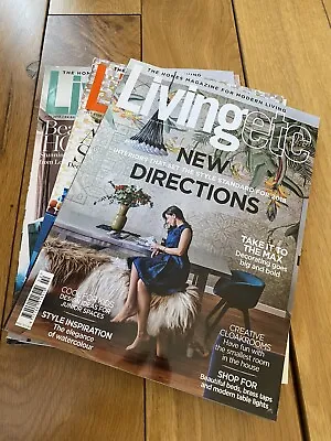 £8.09 • Buy Living Etc Magazine - Feb/July 2018 - 2 Issues FREE U.K SHIPPING