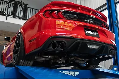 MBRP Armor Black Axle-Back Exhaust System For 2018-2023 Ford Mustang GT 5.0L • $449.99