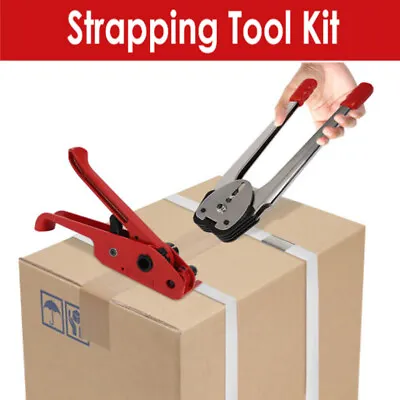 Steel Strapping Tensioner Sealer Belt Strapping Machine Banding Tool Packaging • $65.55