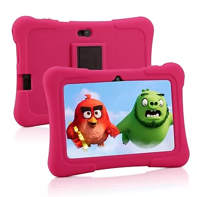 7inch Tablet PC For Kids Quad-Core Dual Cameras Android 9 WiFi Bundle Case 32GB • $64
