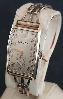 Men's Vintage 1940's Gruen17 Jewels Watch.FREE  SHIPPING. • $125