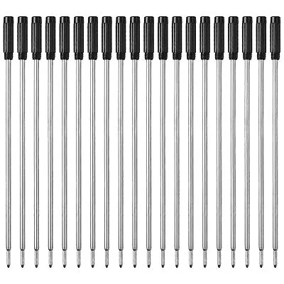 L:4.5 In Ballpoint Pen Refills For Medium PointCross PensBlack InkPack Of 20 • $8.75