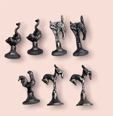 Vtg Collectible Metal Miniatures Figurines CatRoster Horse • $8