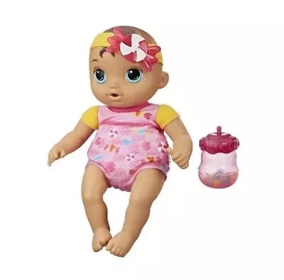 Baby Alive Sweet N' Snuggly Baby With Bottle Washable Toy Doll 18M+ • $35