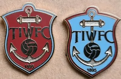 £6.99 • Buy West Ham Utd - Thames Iron Works Enamel Badges X Two