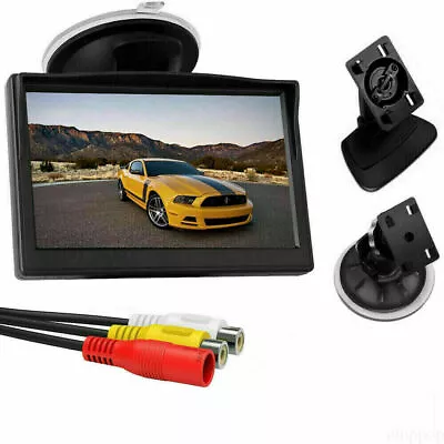 5″ HD Car Backup Camera Rear View Parking Cam Night Vision W/ TFT LCD Monitor US • $24.98