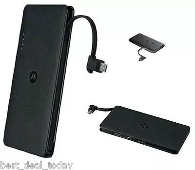 Oem Motorola P4000 Portable Universal Power Battery Pack Rapid Charger 4000MAH • $69.29