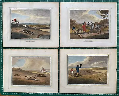 £49.99 • Buy 1798 (1812) Antique Print; Coursing / Hunting In 4 Plates After Samuel Howitt