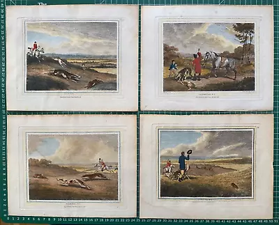 £49.99 • Buy 1798 (1812) Antique Print; Coursing / Hunting In 4 Plates After Samuel Howitt