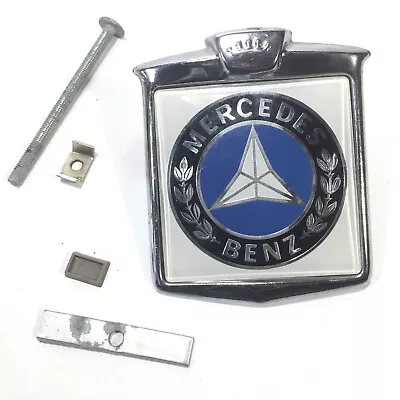 Mercedes Vintage Renamel Car Badge Emblem Renamel Grille Badge Mercedes NOS • $62