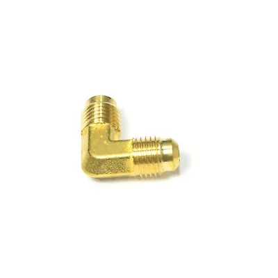 1/4 Male Flare Sae 45 Degree L Elbow Fitting Natural Gas Propane Hvac Rv Fuel • $7.68