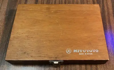 Mitutoyo 916-103 Machinist Beveled Square 6  W/ Case • $92