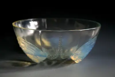Art Deco Sabino Opalescent Glass Bowl • $281.92