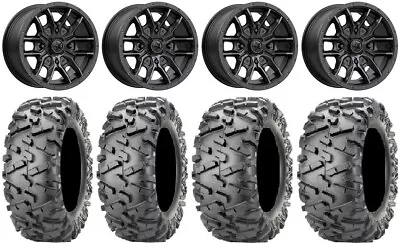 MSA Fang 14  Wheels Black 26  BigHorn 2.0 Tires Textron Wildcat XX • $1282.50