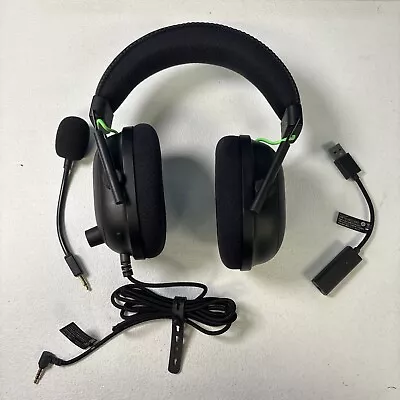 RAZER BLACKSHARK V2 + USB Sound Card Wired Gaming Headset *B-GRADE* (FREE SHIP) • $72