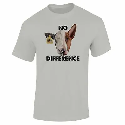 Vegan T Shirt - No Difference Cow TShirt - Vegan Gifts For Men • £9.97