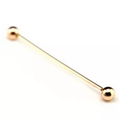 Mens Collar Bar Neck Tie Shirt Pin Tie 5.5cm Silver Gold Clip Clasp Boys Gift UK • £3.79