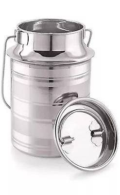 Stainless Steel Milk Storage Can 1Litre • £17.56