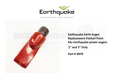 8970 Ardisam Earthquake Echo Replacement Fishtail Point Fits 2  3  Auger Bits • $27.99