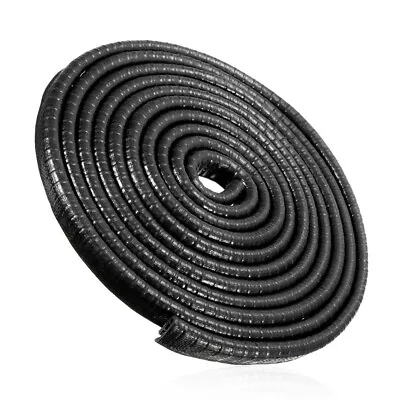 16ft U Shape Rubber Seal Car Door Edge Guard Molding Trim Protectors Strip Black • $14.99