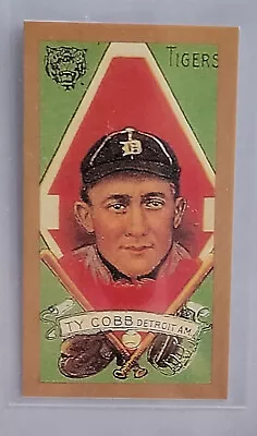 TY COBB 1911 / T205 Tobacco Card Reprint TIGERS  NM- Condition • $4.46