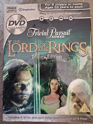 Trivial Pursuit - Lord Of The Rings - Trilogy Edition (DVD  2006) Games Dvd • £4.99