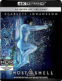 Ghost In The Shell DVD (2017) Scarlett Johansson Sanders (DIR) Cert 12 2 Discs • £20.97