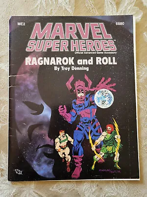 Ragnarok And Roll ME2 Marvel Super Heroes RPG Adventure TSR 6880 • $26.70